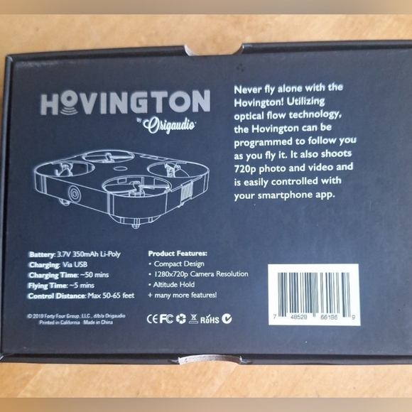 Hovington Mini Drone with Camera - Picture 2 of 4